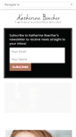Mobile Screenshot of katherineboecher.com